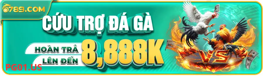 Thử thách chuỗi thắng đá gà với thưởng lớn lên đến 8.888K tại PG01