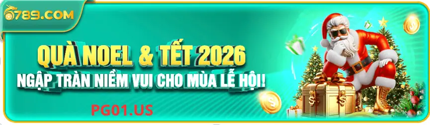 Quà Noel & Tết 2026 ngập tràn niềm vui tại PG01.us